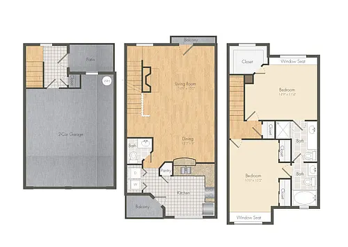 Floor plan B2THR