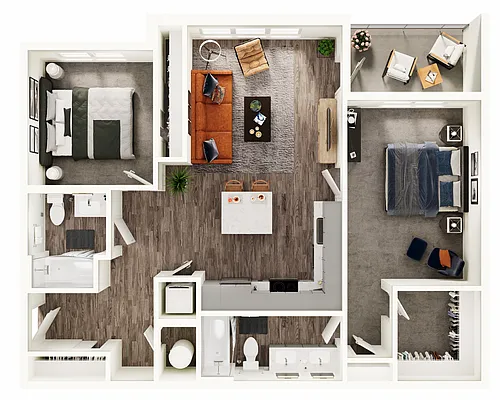 Floor plan B1