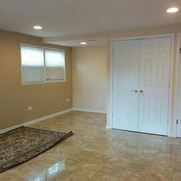 Basement Corner Study/ Office