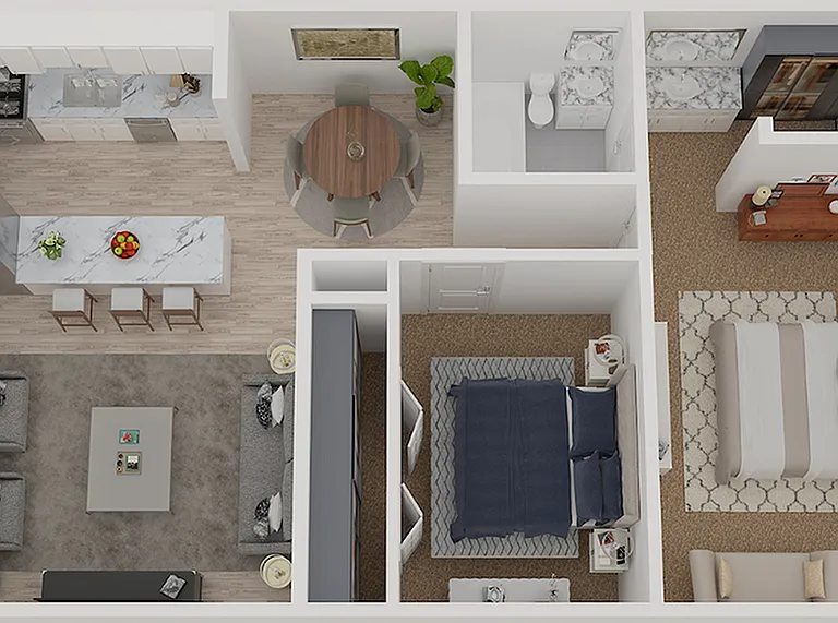 Lions Gate 2 BR Floorplan Lions Gate 2 BR Floorplan