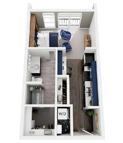 Floor plan The Lunar