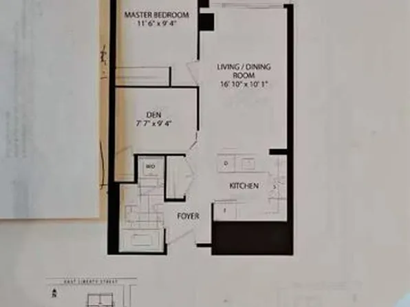 65 E Liberty St #1309, Toronto, ON M6K 0B1