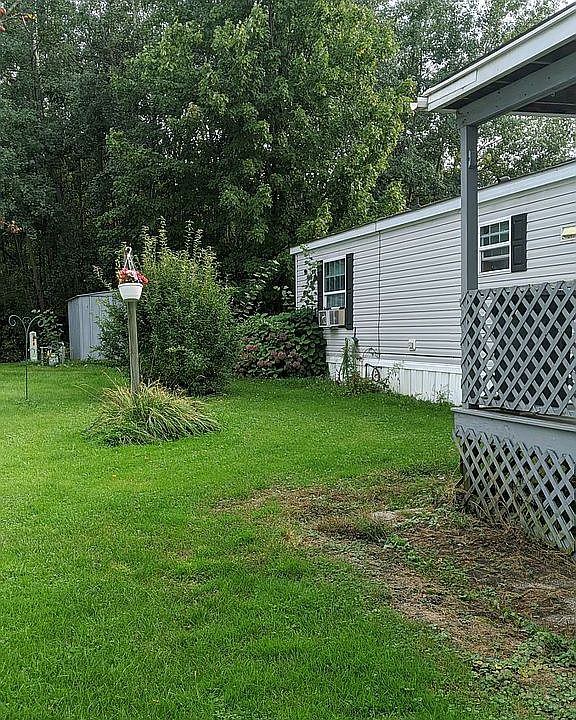 Lots of green space,.large lot