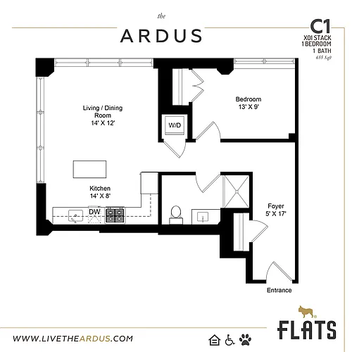 Floor plan C1