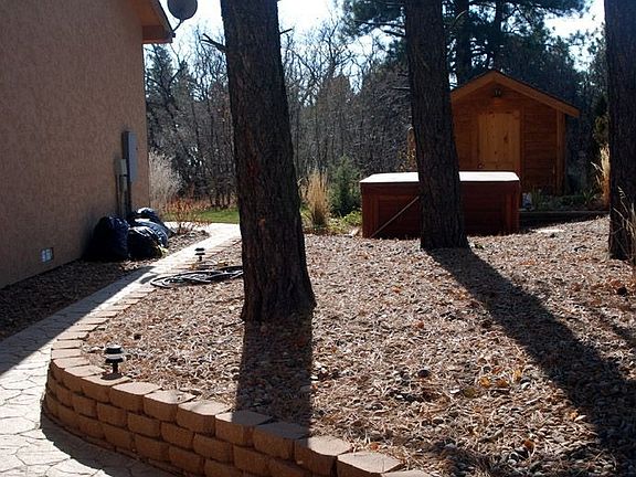 Side path, Hot Tub, Cabin