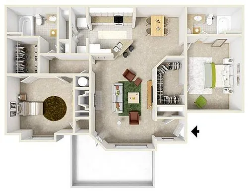 Floor plan Killarney