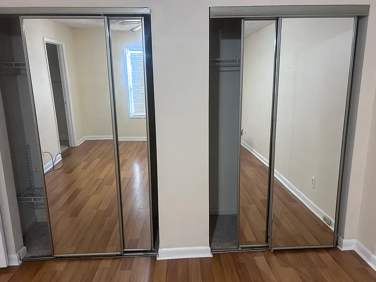 Double separate closets