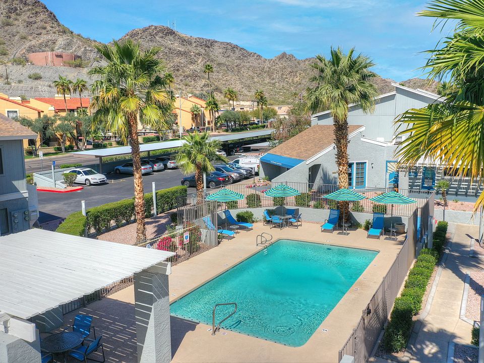 Pool View with Shaded Lounging Area