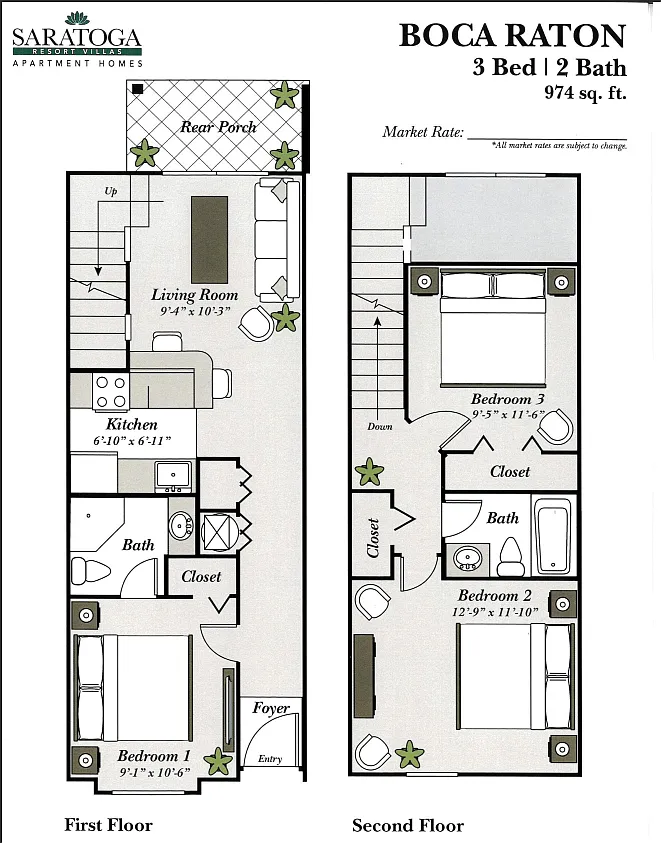 Floor plan Boca Raton