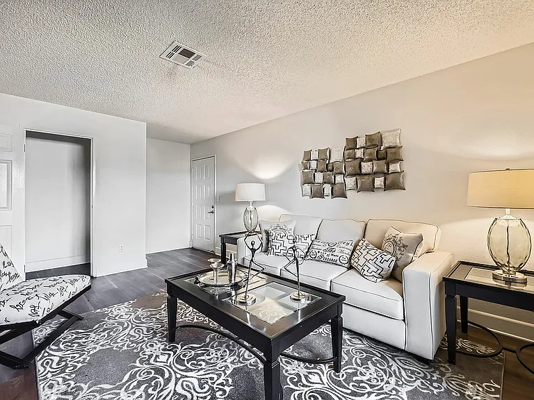 Experience comfort in this stylish living space filled with contemporary charm.