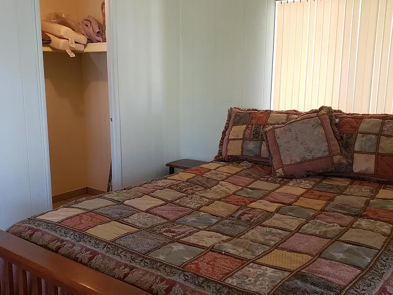Master bedroom, walk-in closet.