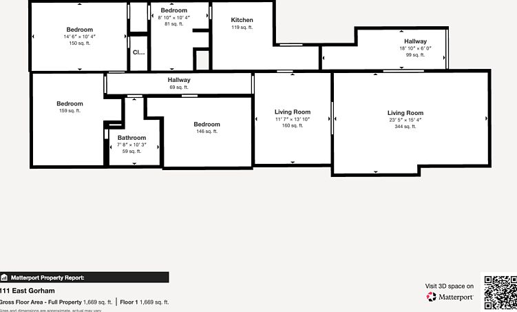 1st image of 111 E Gorham St APT 1