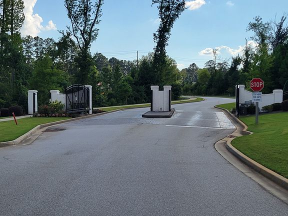 Gated community entrance