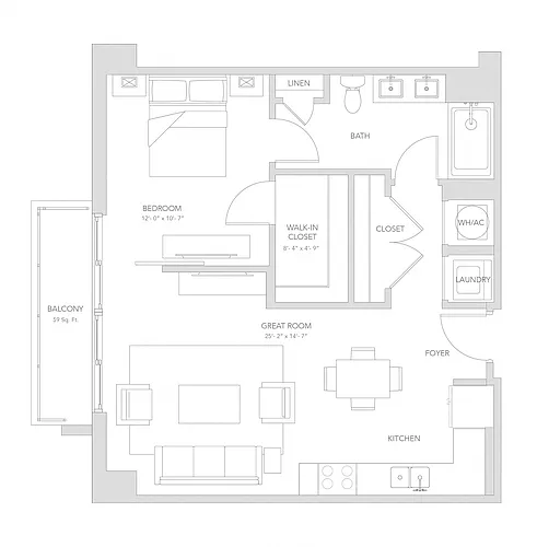 Floor plan A1