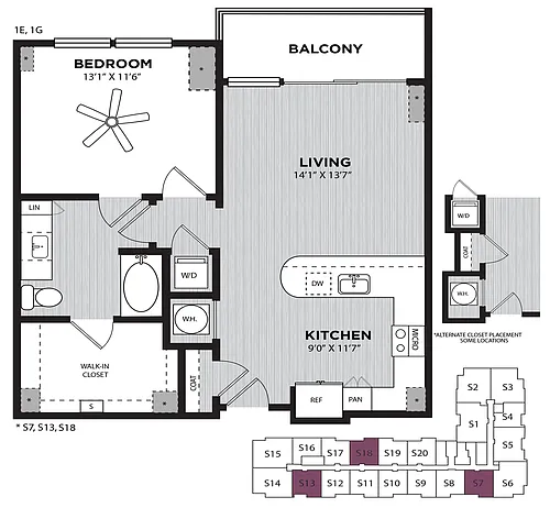 Floor plan Frau