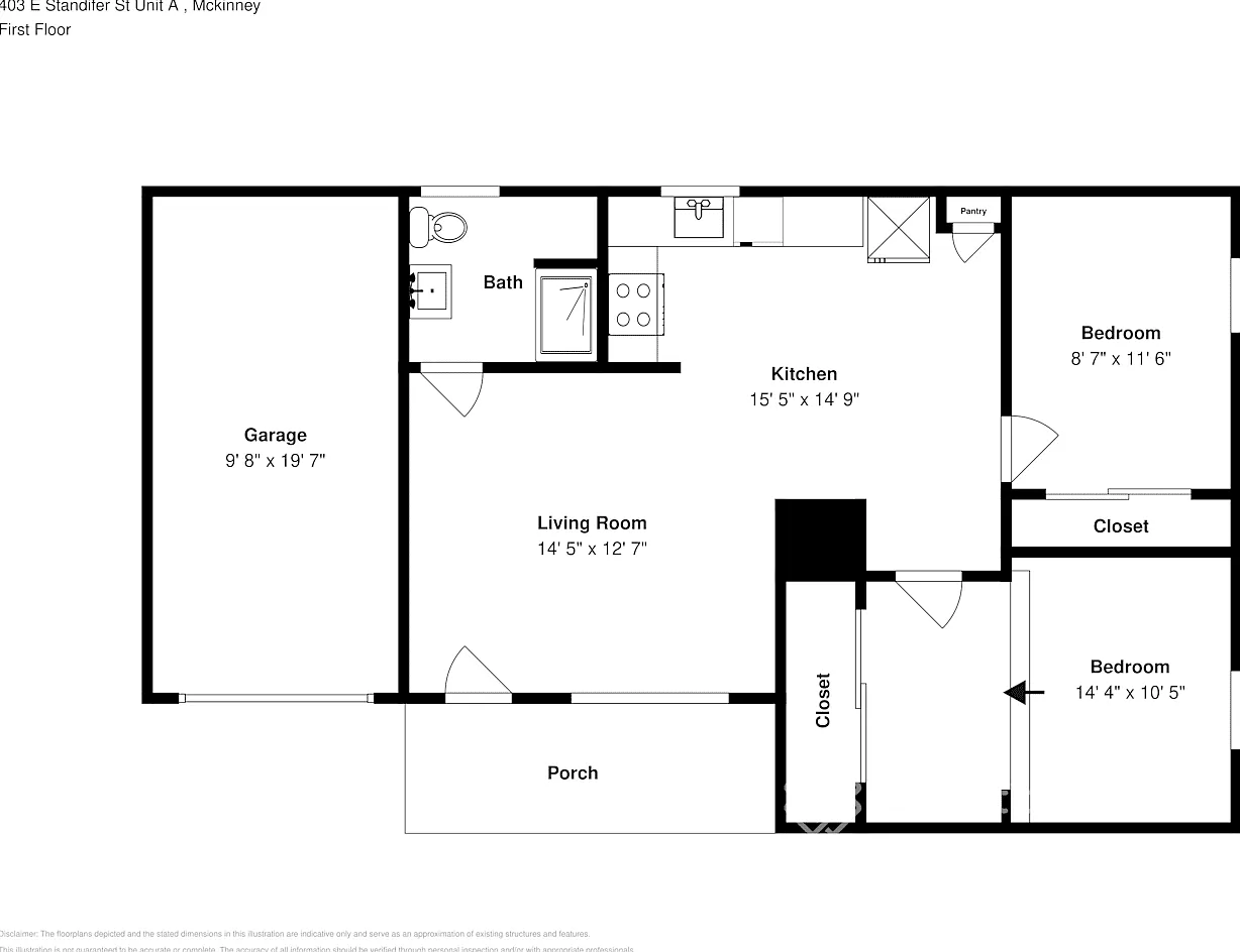 403 E Standifer St Unit A Mckinney, TX 75069 — Photo 2