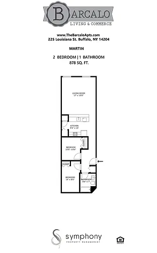 Floor plan Martin