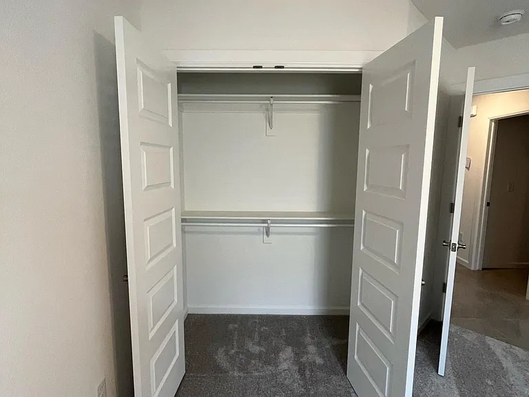 Bedroom 1 closet.