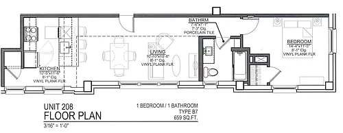 Floor plan 208