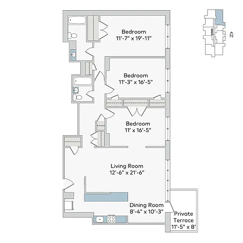 Floor plan dor-3b5D