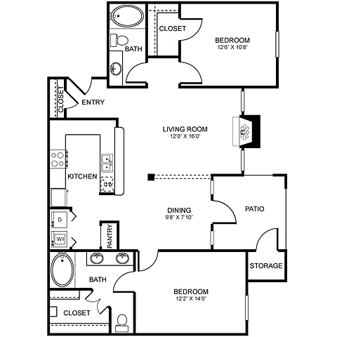 Floor plan D5