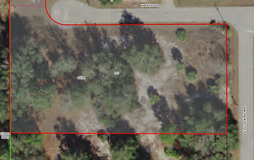 Lot for sale outline 