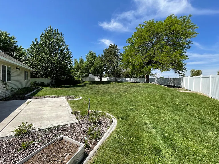 Huge backyard