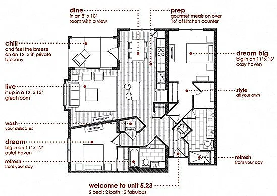 Floor plan B16
