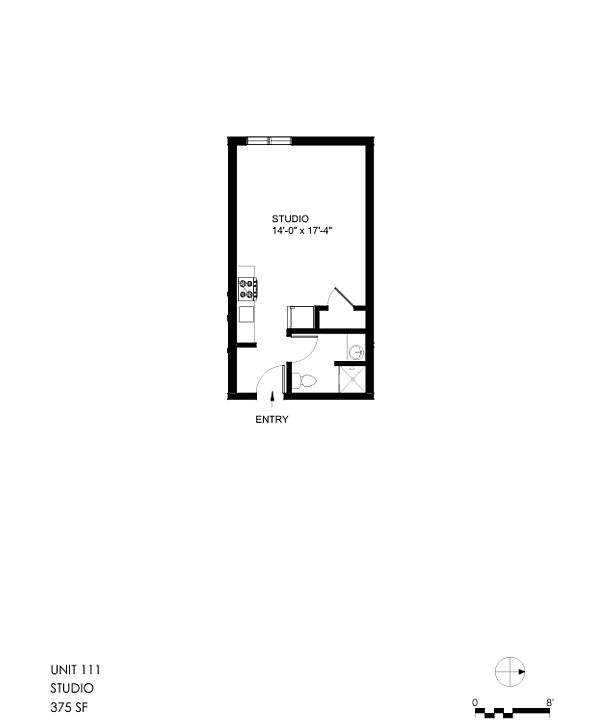 2nd image of 105 S Union St Unit 111