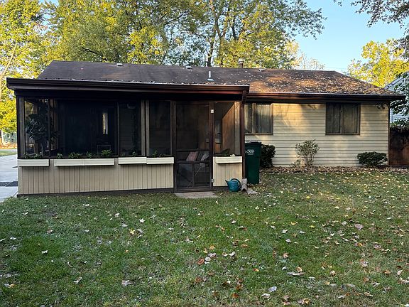 Back of the house/sunroom