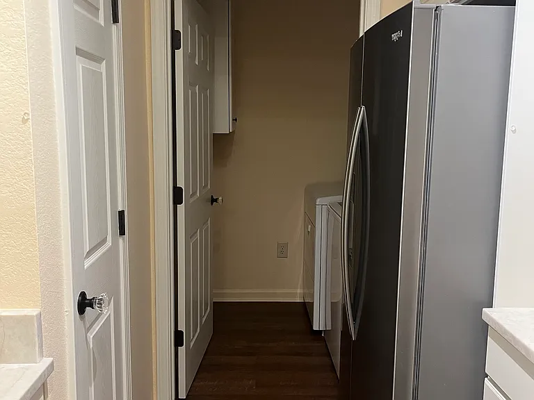 Laundry room with washer and dryer