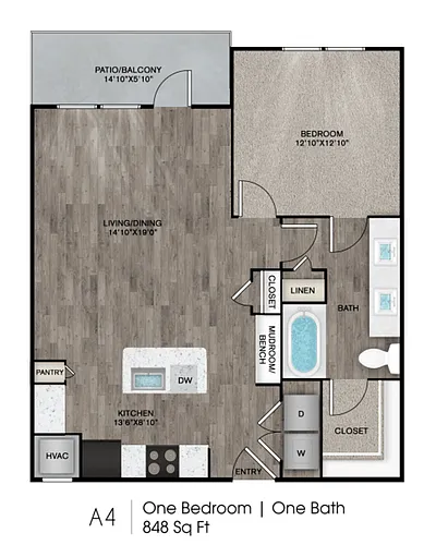 Floor plan A4