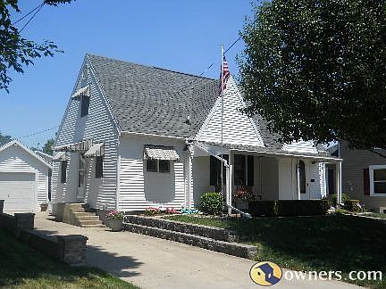 front of the house