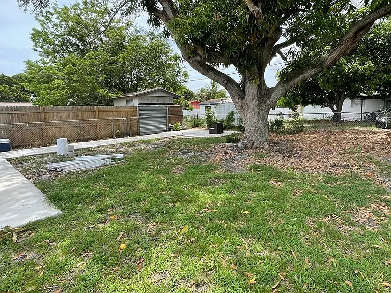 Backyard (will be fully fenced in the next few weeks)