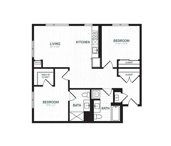 Floor plan B6