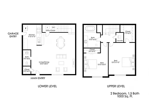 Floor plan B2R