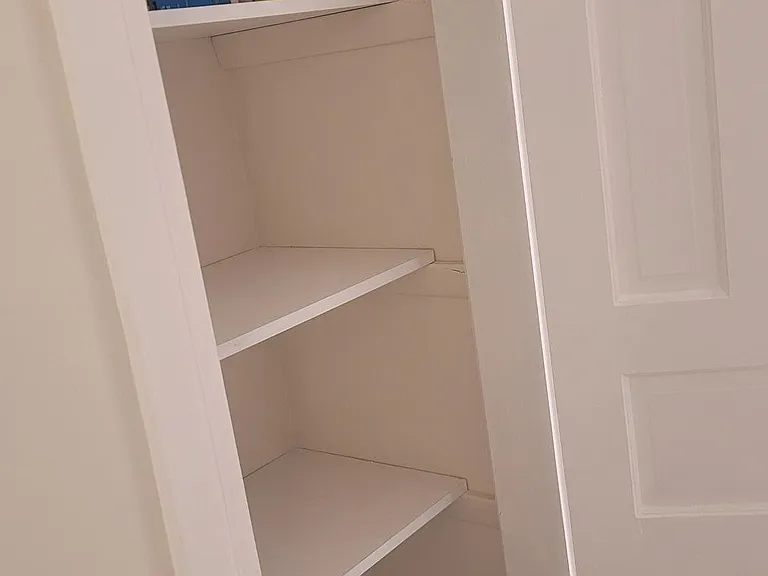 Bath storage closet