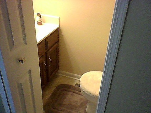 Bath off kitchen
