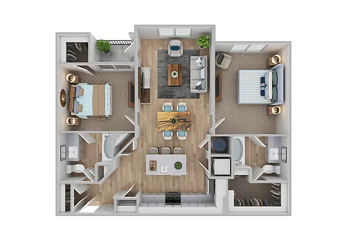 Floor plan B1