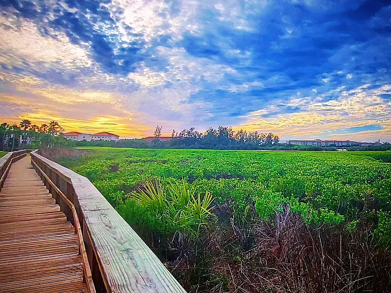 NEWLY CONSTUCTED BOARDWALK