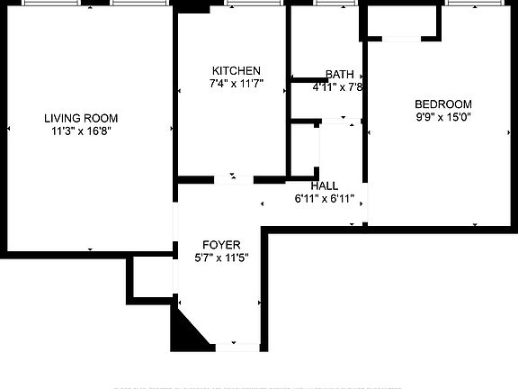 2nd image of 401 Edgecombe Ave APT B5