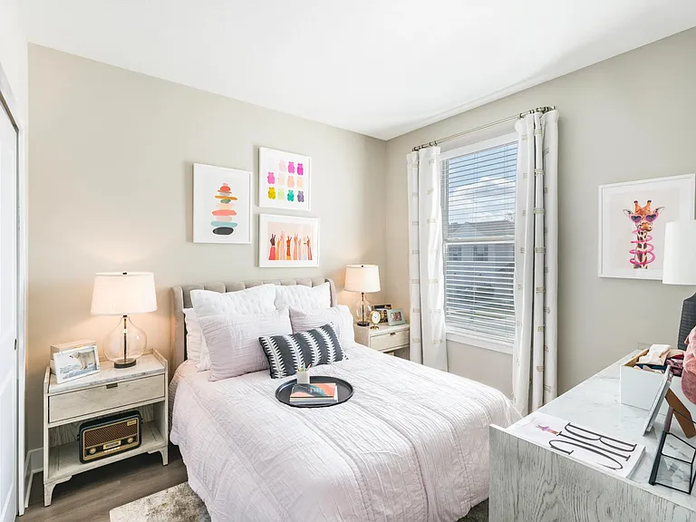 Enjoy cozy, stylish bedrooms with plenty of space to unwind.
