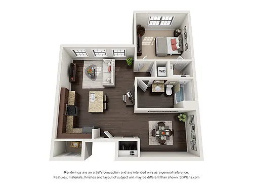 Floor plan 1D