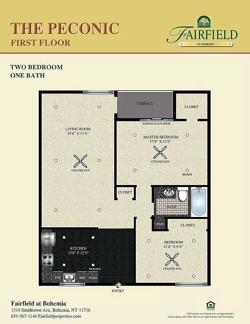Floor plan The Peconic