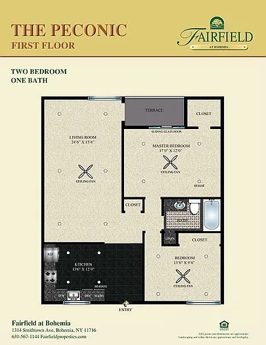 Floor plan The Peconic