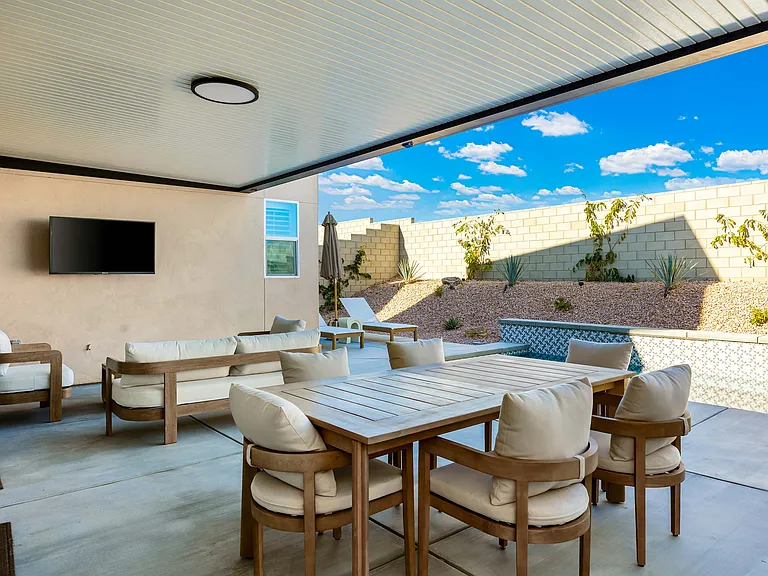 Shade, screens, and pool views _ outdoor living at its best.