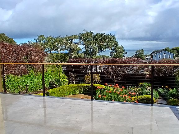 Large private decking