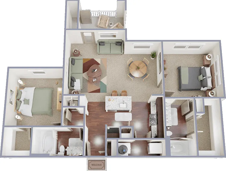 B2 Floorplan Diagram