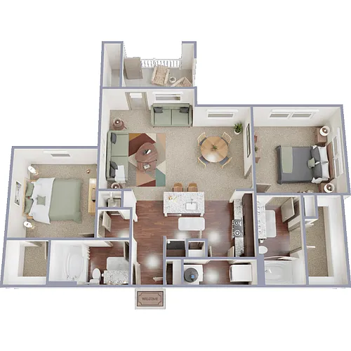 Floor plan B2