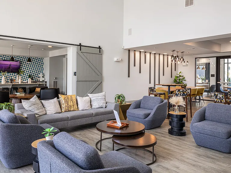 Rhythm Resident Lounge with Seating.